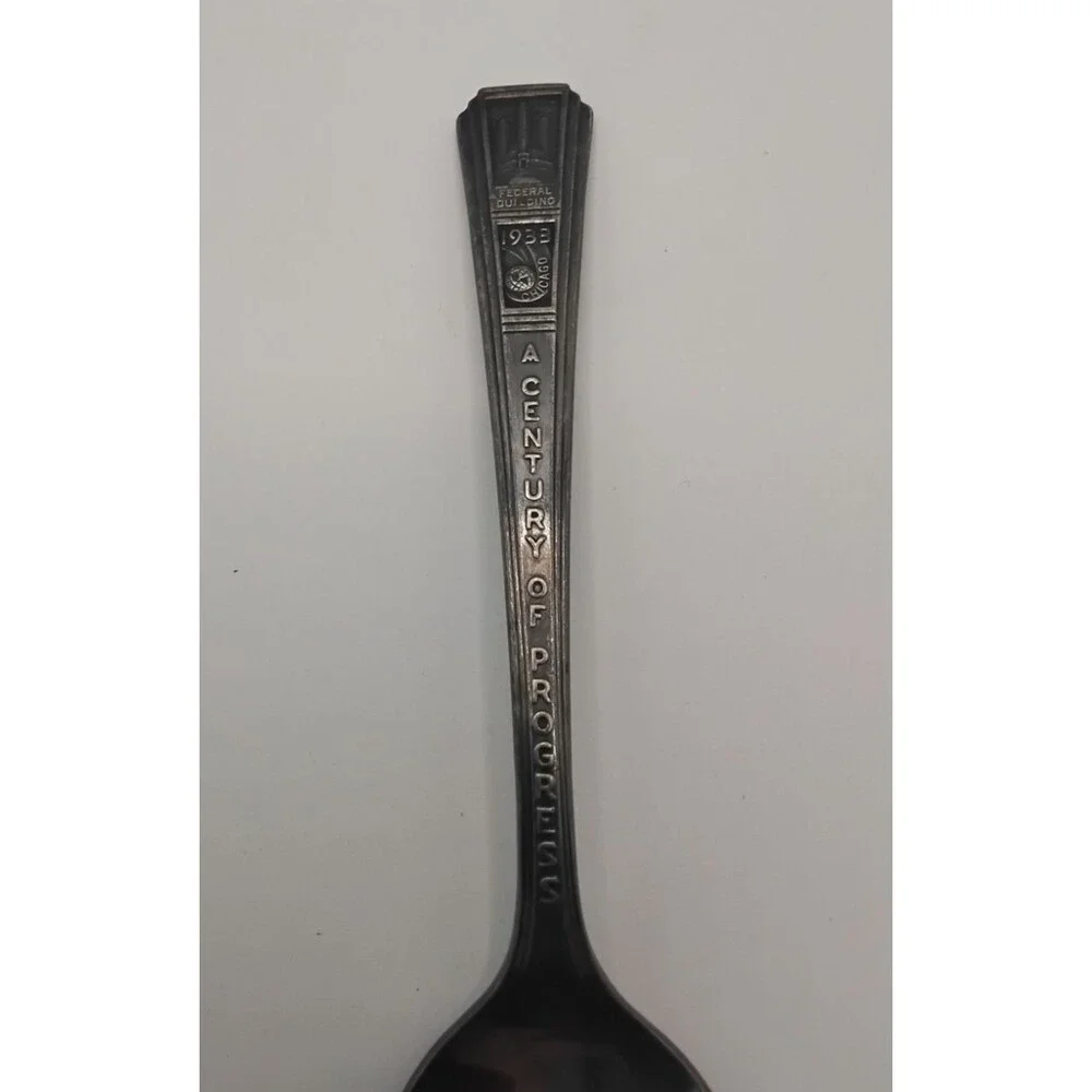 1933 Chicago World's Fair A Century of Progress Spoon Federal Building Hall of S